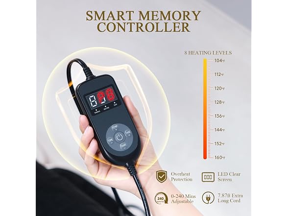 Fast-Heating Far Infrared Heating Pad
