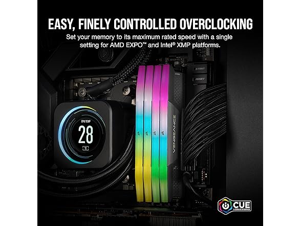 CORSAIR Vengeance RGB DDR5 32GB Memory