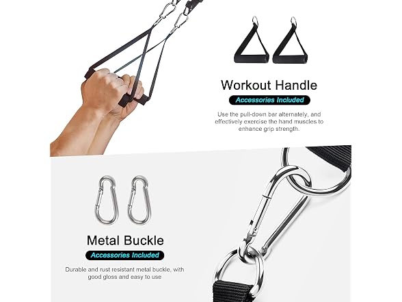 19" Lat Pulldown Bar with Non-Slip EVA Handles