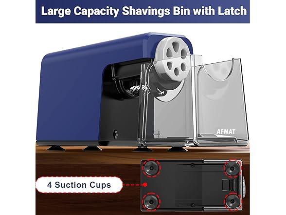 Blue Electric Pencil Sharpener