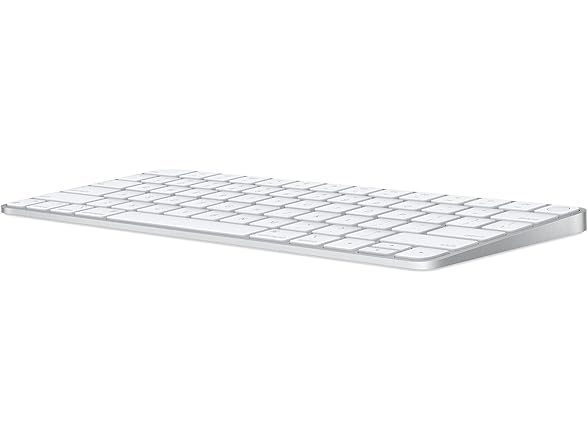 Apple Magic Keyboard with Touch ID: Wireless, Bluetooth, Rechargeable. Works with Mac Computers with Apple Silicon; US English - White Keys (Open Box)
