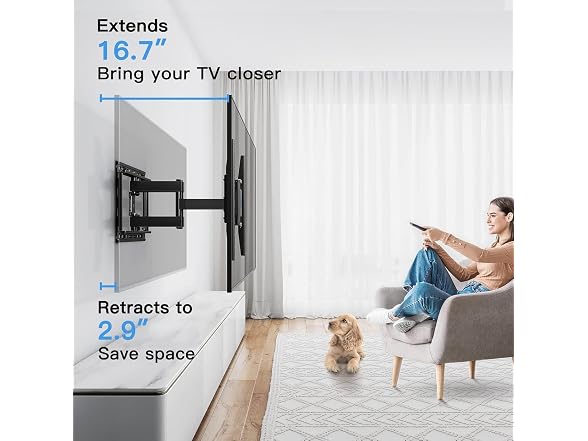 Full Motion TV Wall Mount