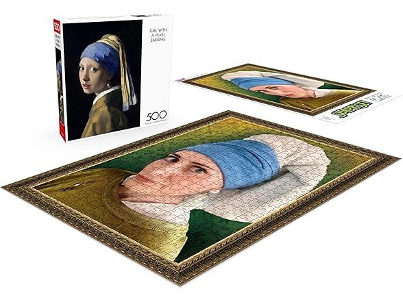 Girl with The Pearl Earring PRANK Puzzle