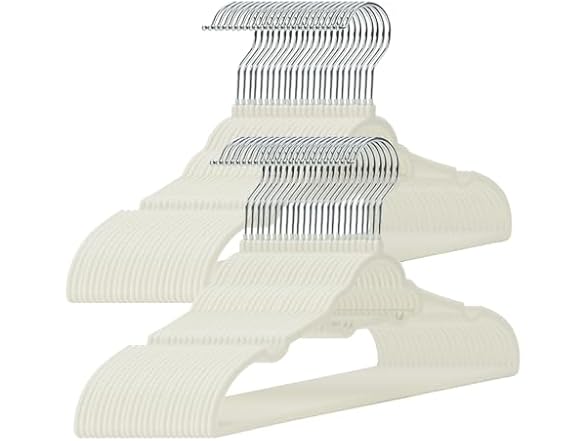 GoodtoU 50 Pack Kids Velvet Hangers