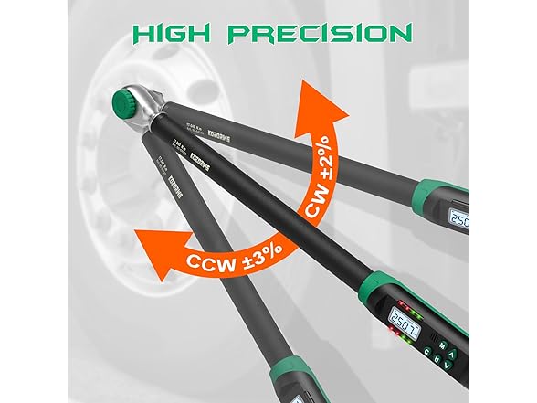 KOEORWS 1/2 Inch Drive Digital Torque