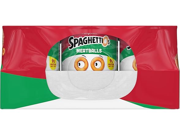12pk SpaghettiOs Canned Pasta with Meatballs