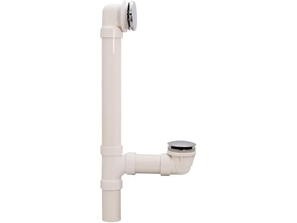 Westbrass 14in Waste Overflow Tip-Toe PN