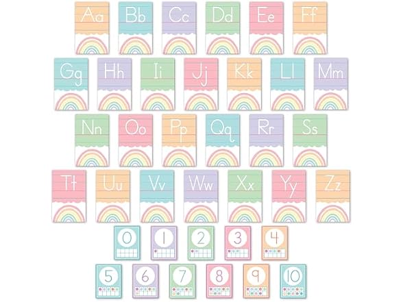 Teacher Created Resources Pastel Pop Alphabet