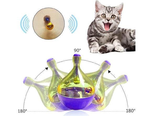 PJDDP Interactive Dog Cat Toys Ball