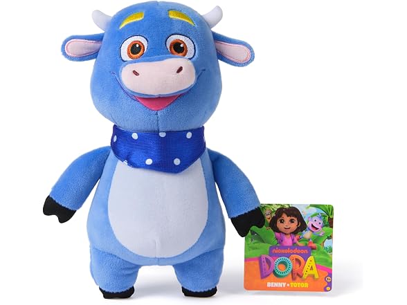 Official Dora Benny Plush Toy, 8-Inch