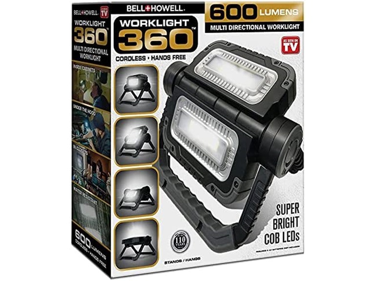 Multi Pack Bell+Howell Portable 360 Waterproof Worklight