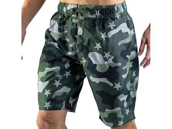 Kanu Surf Men's Mirage Swim Trunks (S)