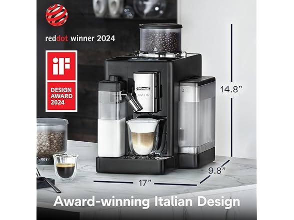 (NEW!) De'Longhi Rivelia Automatic Espresso Machine - Your Choice