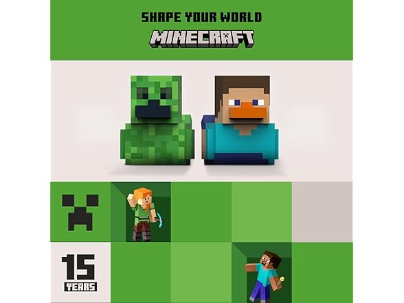 TUBBZ Vinyl Rubber Duck Minecraft