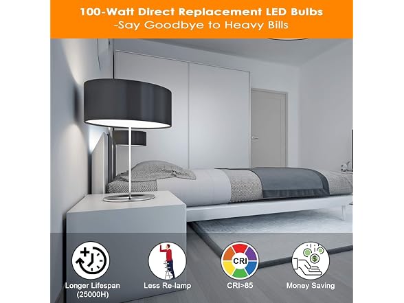 YoChoice LED Light Bulbs 12-Pack