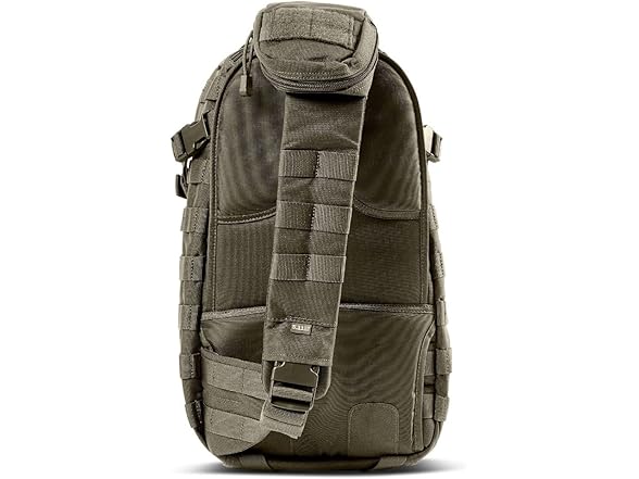 5.11 Tactical Sling Bag Pack MOAB 10, Shoulder Crossbody Military Bag, 18L, Ranger Green, Style 56964ABR (Open Box)