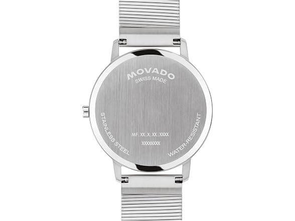 Movado Unisex Face Swiss Quartz Watch 41mm