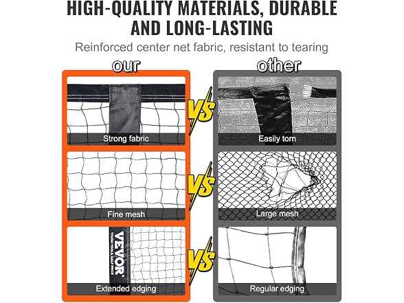 VEVOR Portable Pickleball Net System