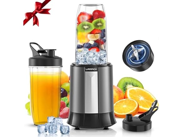 Lampick 1500W Personal Smoothie Blender