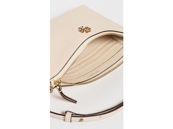 Tory Burch Women's Mercer Pebbled Wallet Crossbody