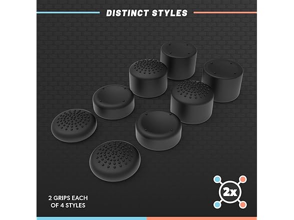 (8 Pack) Hyperkin Thumb Grips for Nintendo Switch 2