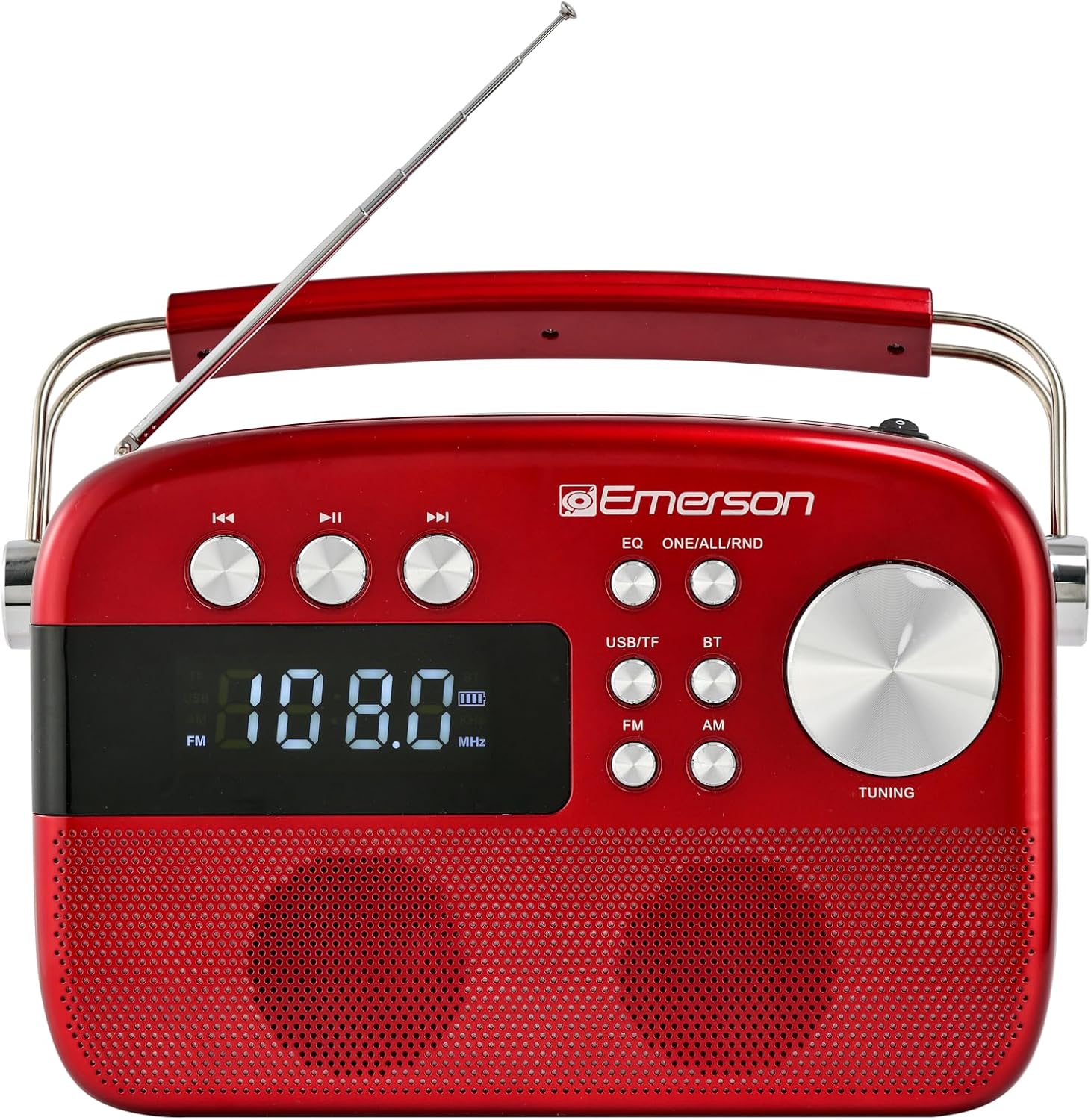Emerson EAS-3010 BT Radio w/MP3 White - Gallery 15