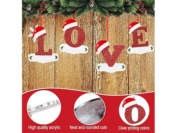 Zercuop DIY Christmas Tree Ornament