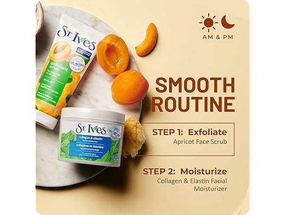 St. Ives Apricot Facial Scrub Fresh Skin 6oz