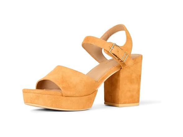 AE Platform Sandal 6 Orange