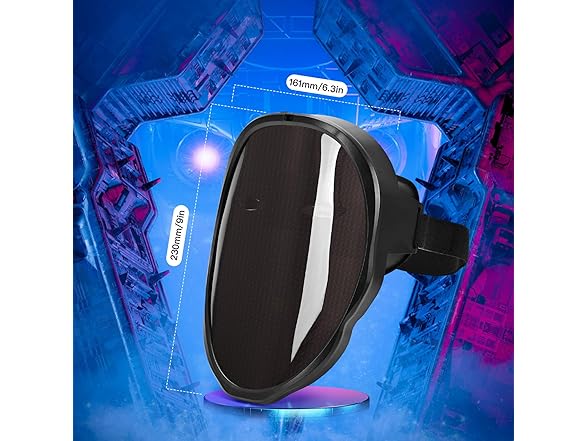Halloween LED Face Transforming Mask