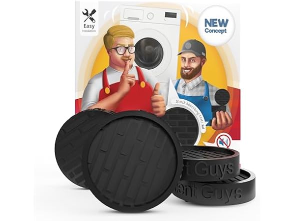 MagiLint Silent Guys Matte Black Anti Vibration