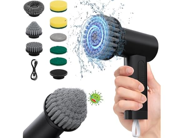 StarVal Electric Handheld Spin Scrubber