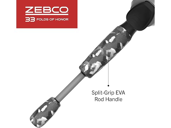 Zebco 33 Folds of Honor Combo