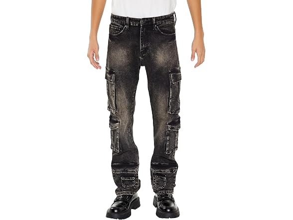 Forever 21 Men's (30) Men's Slim-Fit Mid-Rise Carg