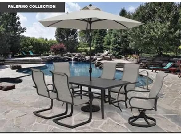 Four Seasons Courtyard Palermo Slat Top Table