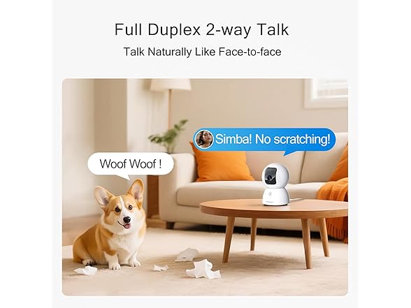 CINMOORE Indoor Security Camera