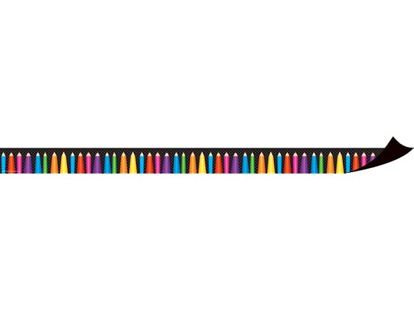 Teacher Created Resources Colored Pencils Magnetic Border