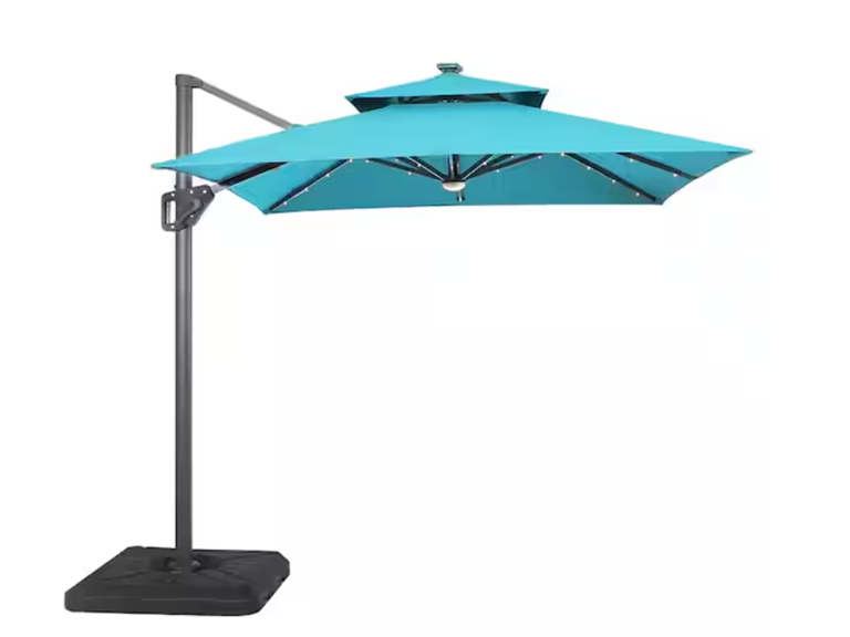 Parrot Uncle LA-A030TL+BASE Large Outdoor Patio Umbrella w