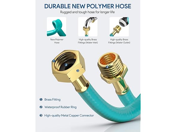 Retractable Garden Hose Reel 1/2"X100ft