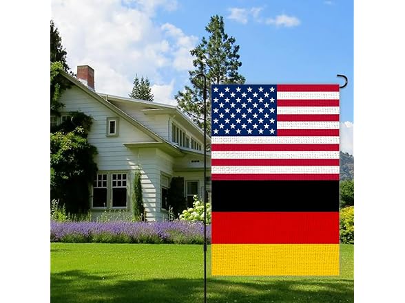 Germany USA Friendship Garden Flag