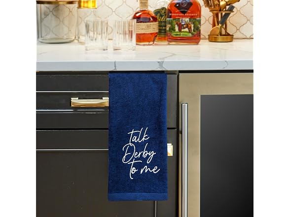 SKL Home Talk Derby 100% Cotton Embroidered 2pc Hand Towel Set