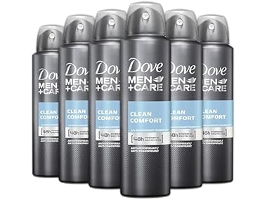 $23.99, Was $29.94, 19% Off! Dove Men + Care Deodorant Spray, 6 Pack dealfomo