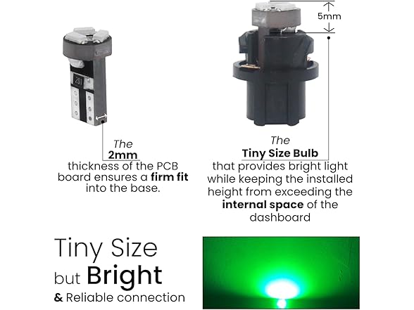 Siweex T5 LED Bulbs Green 74 10 Sets