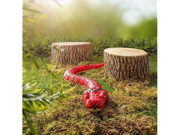Terra by Battat – Rainbow Boa Infrared Remote Control Snake