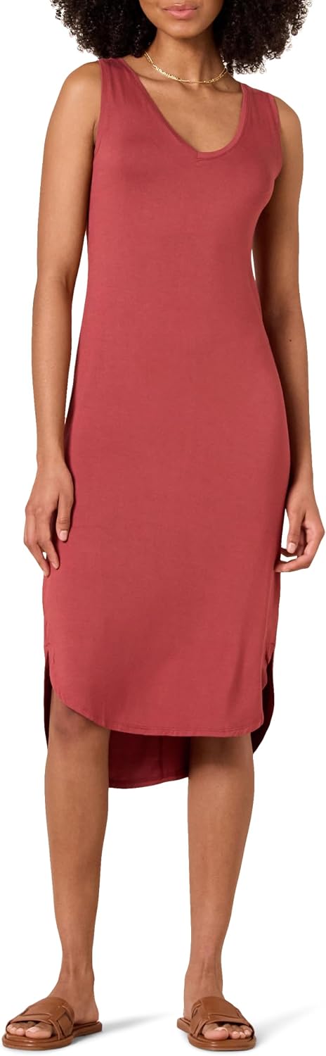Amazon Essentials Women Lightweight Jersey Dress - Gallery 16