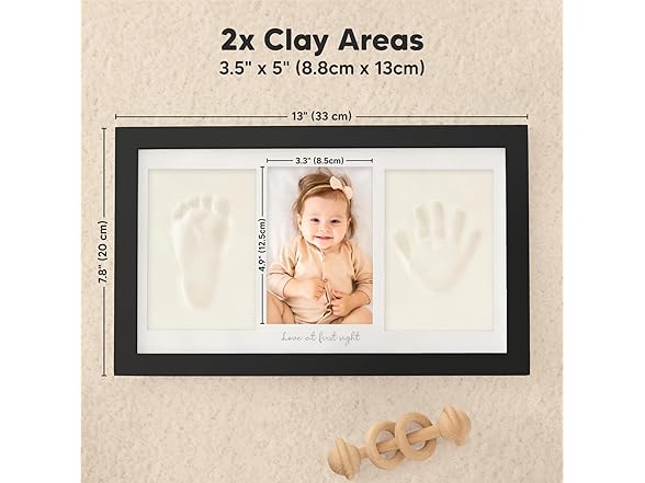 KeaBabies Baby Hand and Footprint Kit