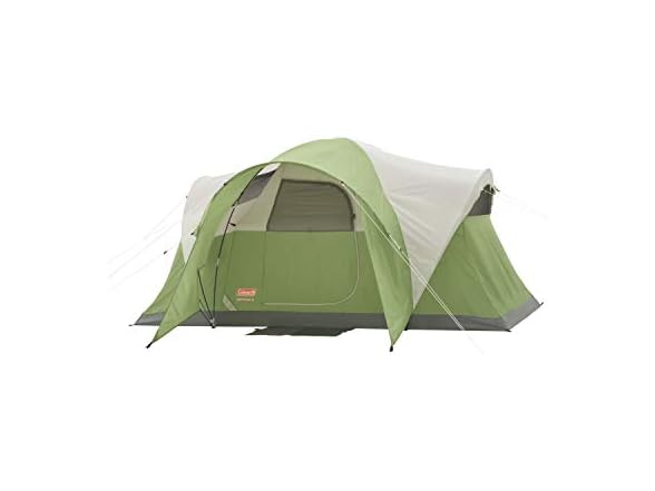 Coleman Montana 6-Person Family Tent with Rainfly, Weatherproof Family Tent Sets Up in 15 Mins, Fits Multiple Airbeds (Open Box)