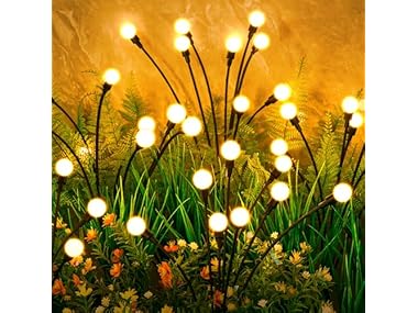 $16.99, Was $39.98, 57% Off! (4 Pack) ASMAD Solar Garden Lights dealfomo
