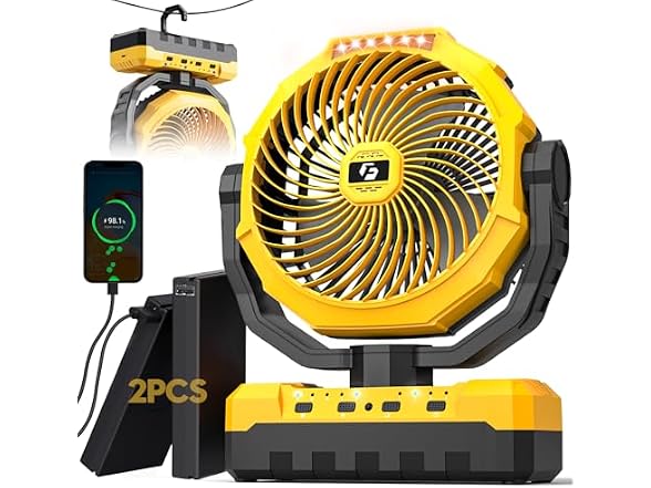korbot Camping Fan 24000mAh