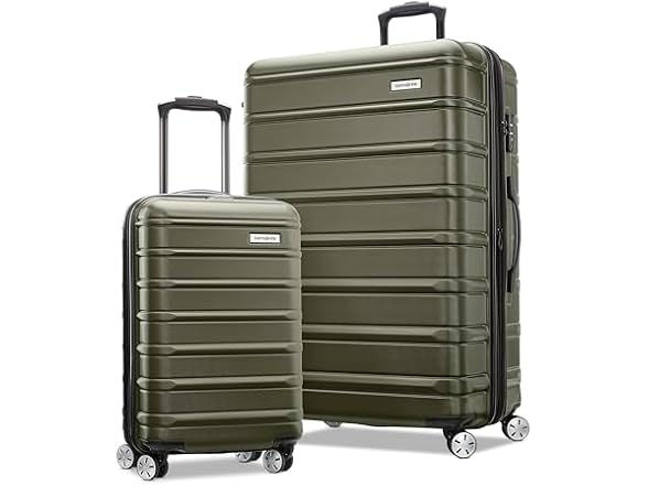 Samsonite Omni 2 Hardside 2 Piece Set - Vita Olive